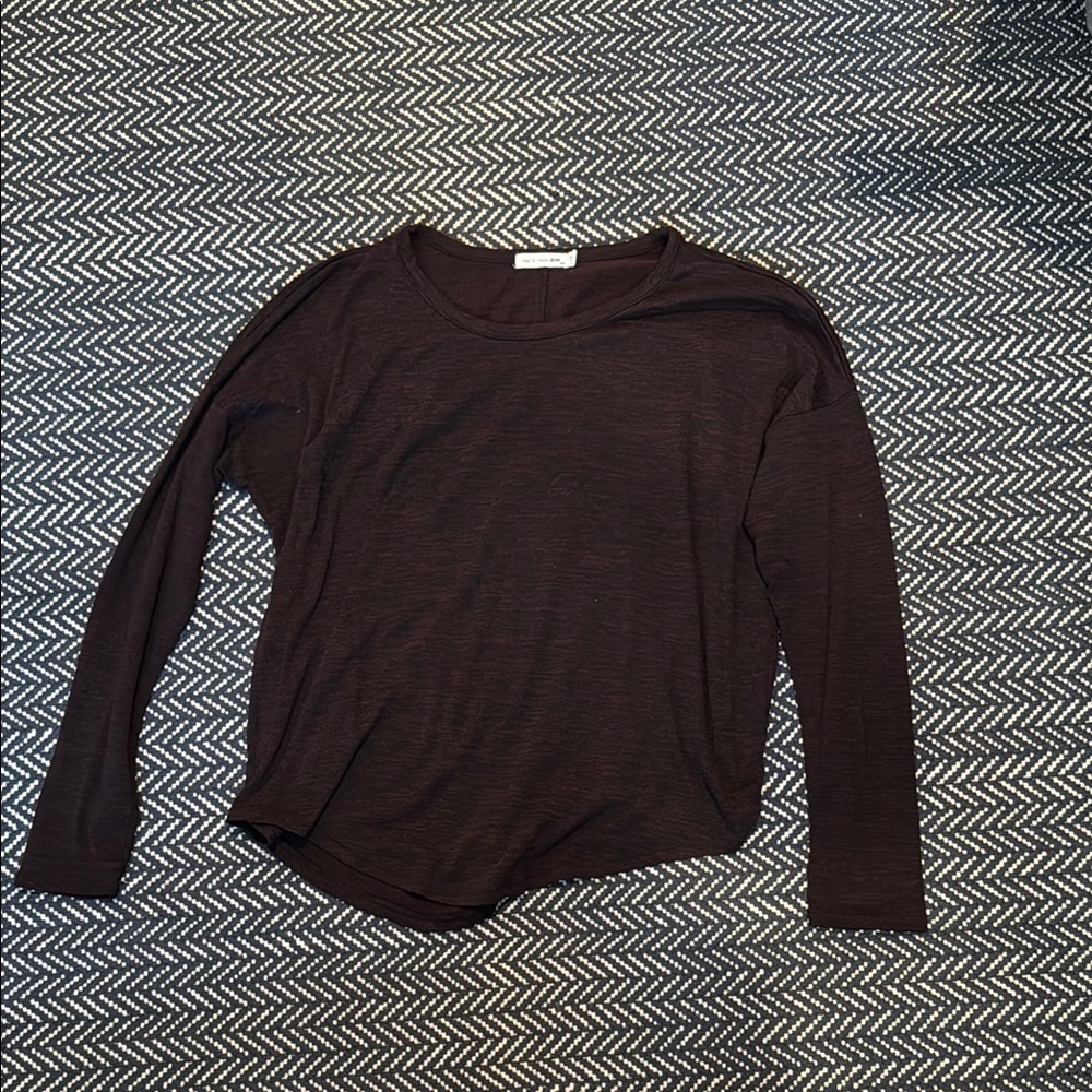 Rag & Bone Jean Maroon Top